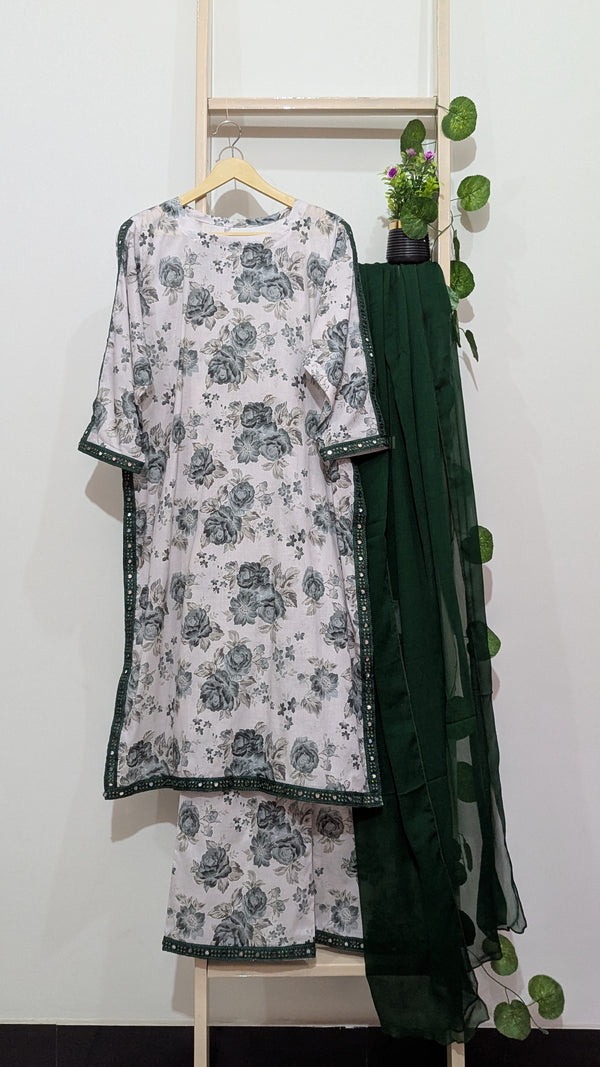 Dil Se-3 Piece Lawn Suit-Printed | UA-W-004