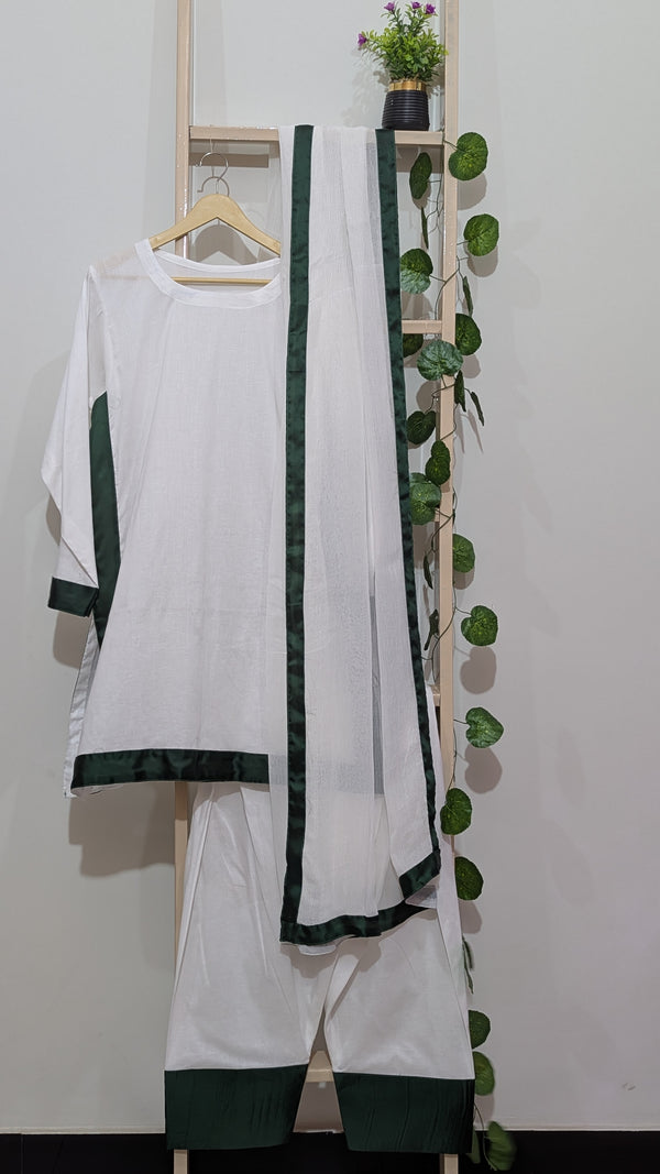 Dil Se-3 Piece Farshi Shalwar Set |  UA-W-002